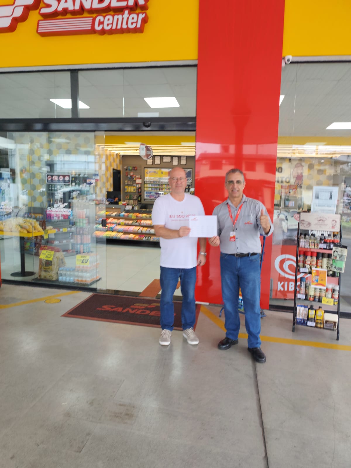 Banner SANDER NA COMUNIDADE - entregas