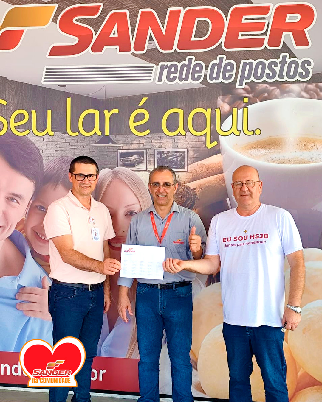 Banner SANDER NA COMUNIDADE 2ª Edição