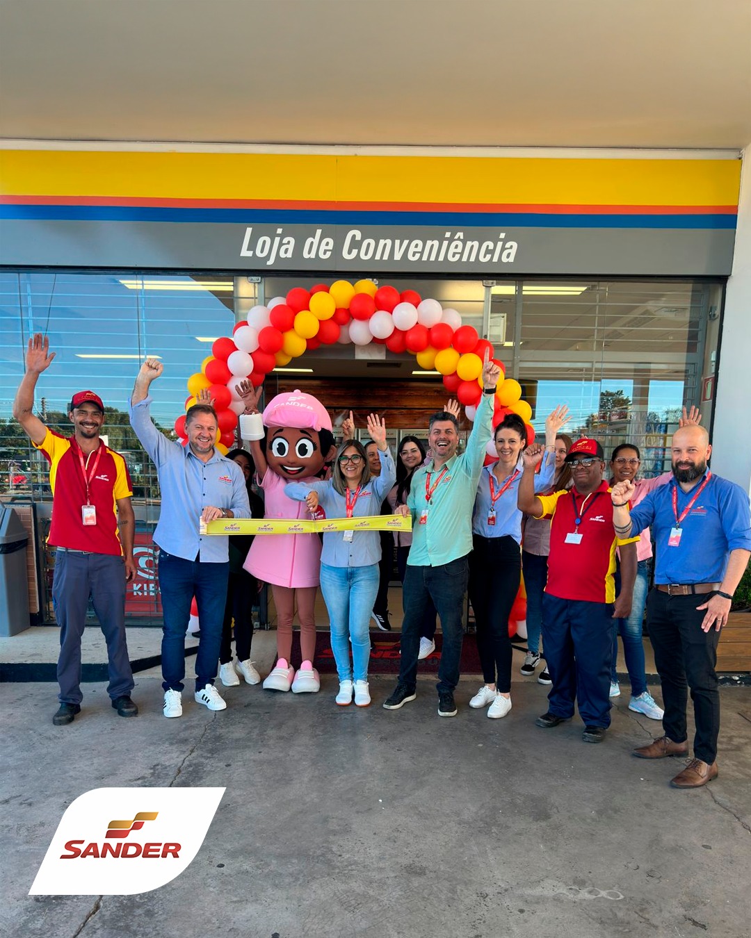 Banner Inauguração nova unidade - CAXIAS DO SUL/RS