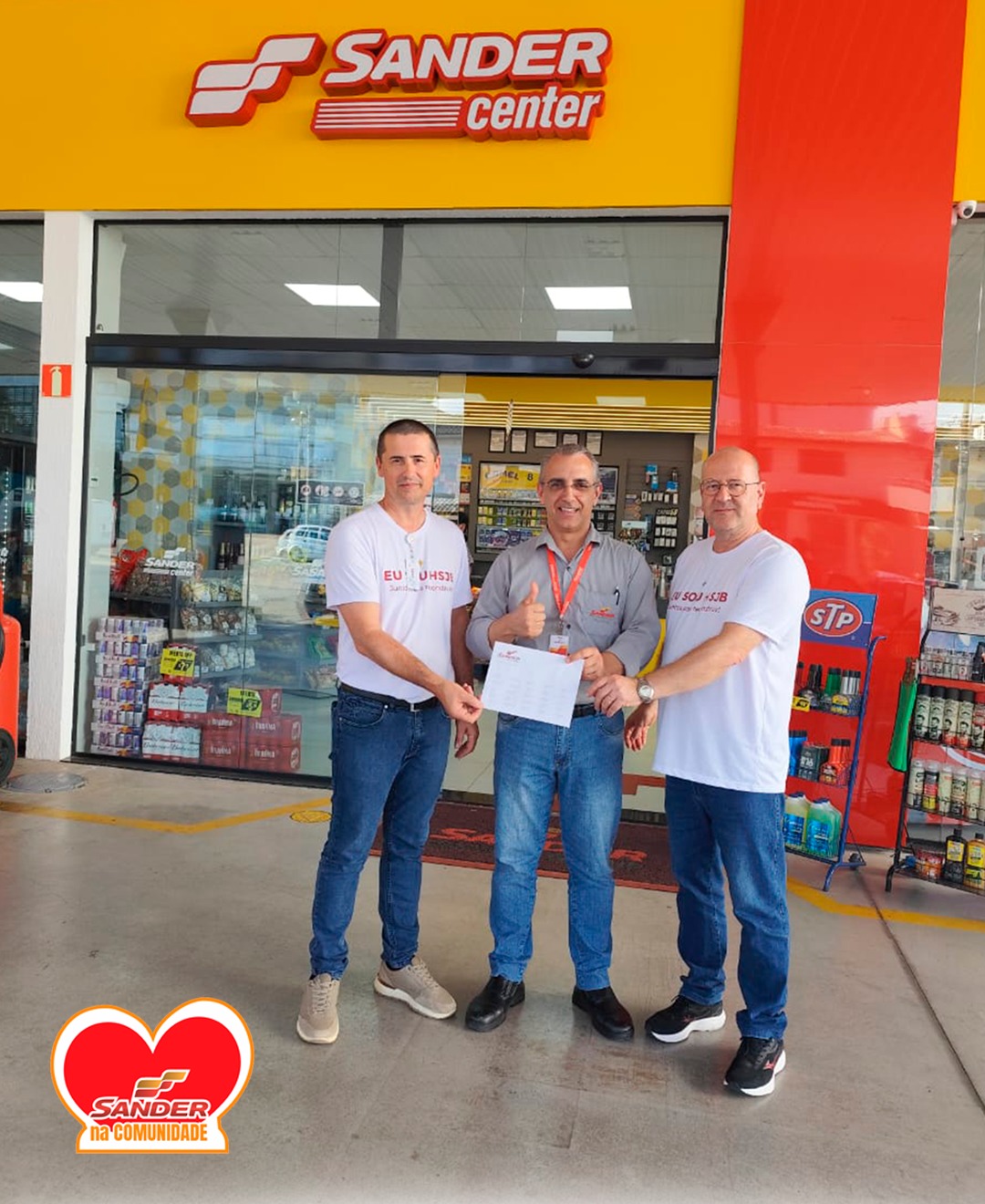 SANDER NA COMUNIDADE